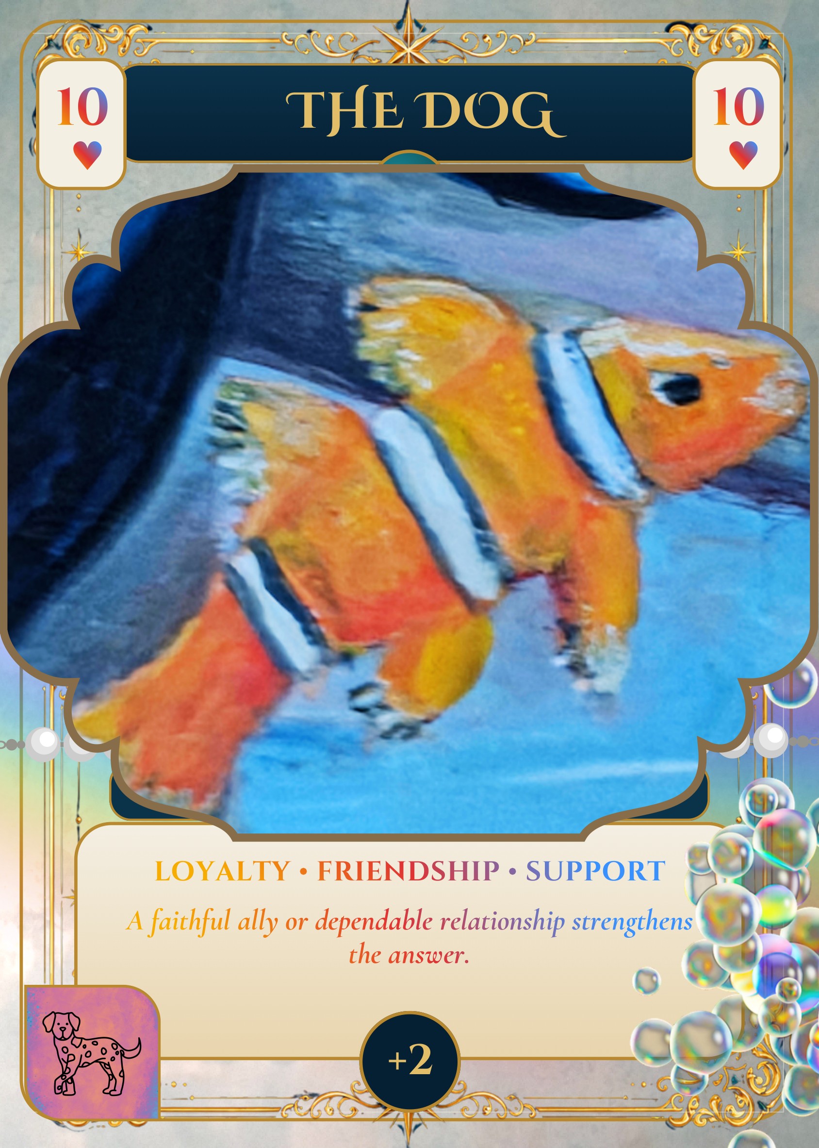 The Dog card