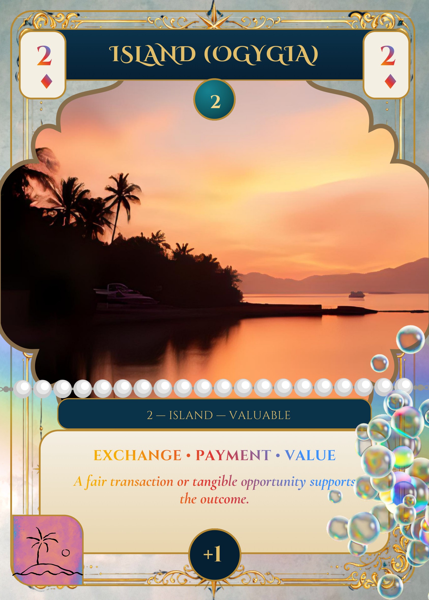 The Island card