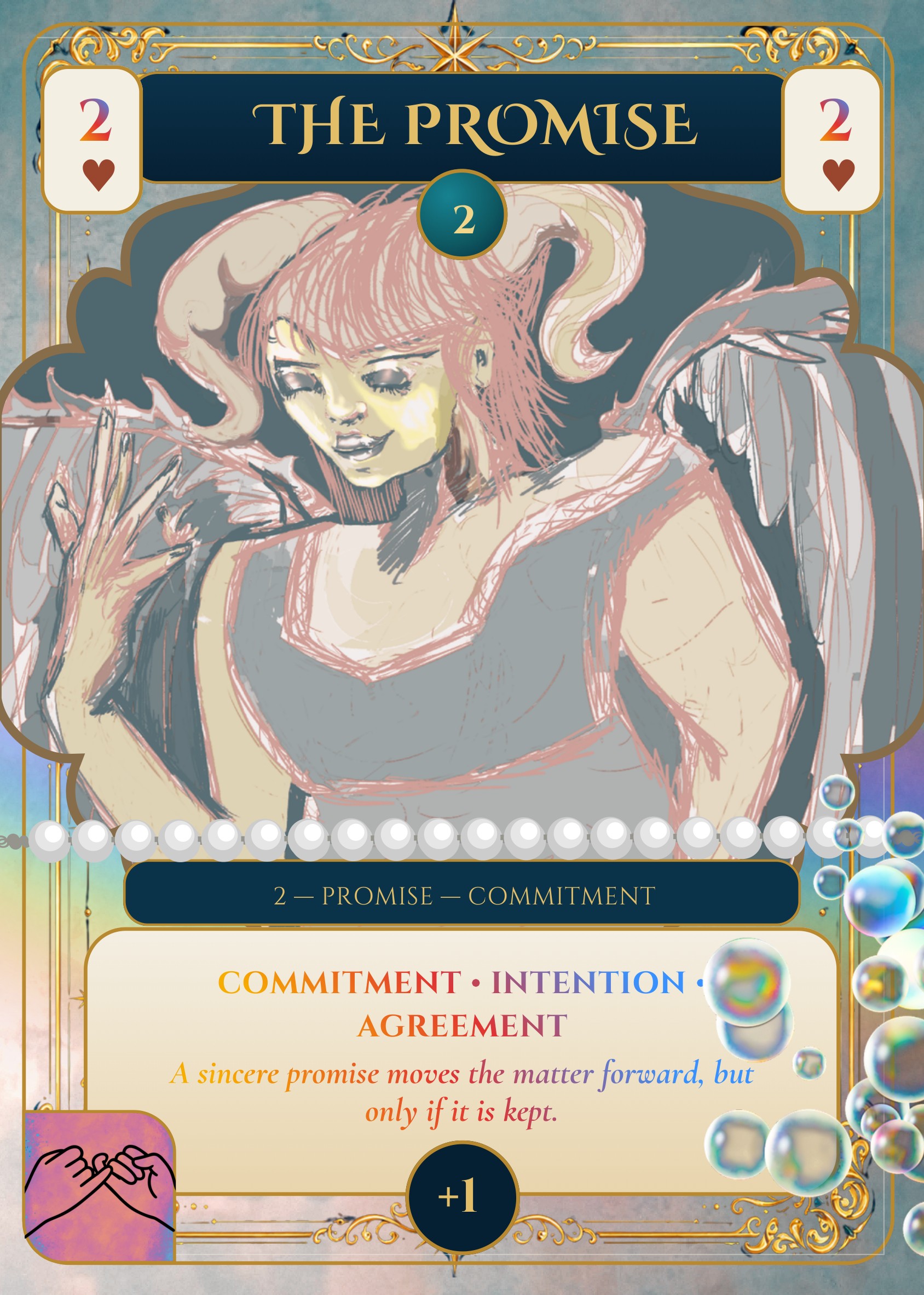 The Promise card