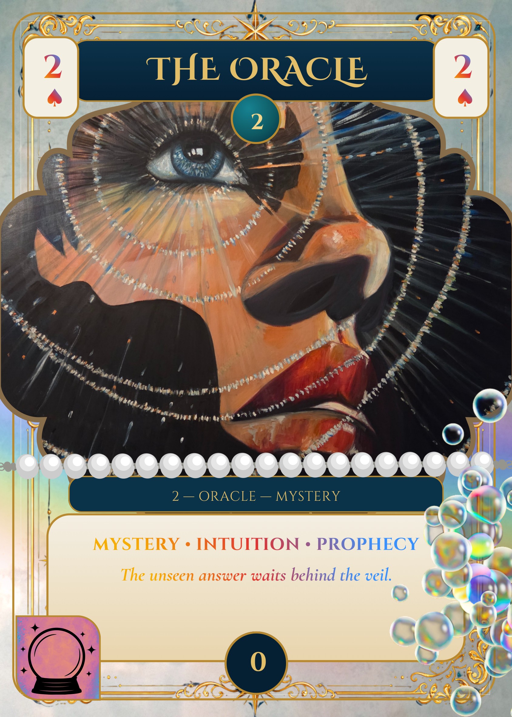 The Oracle card