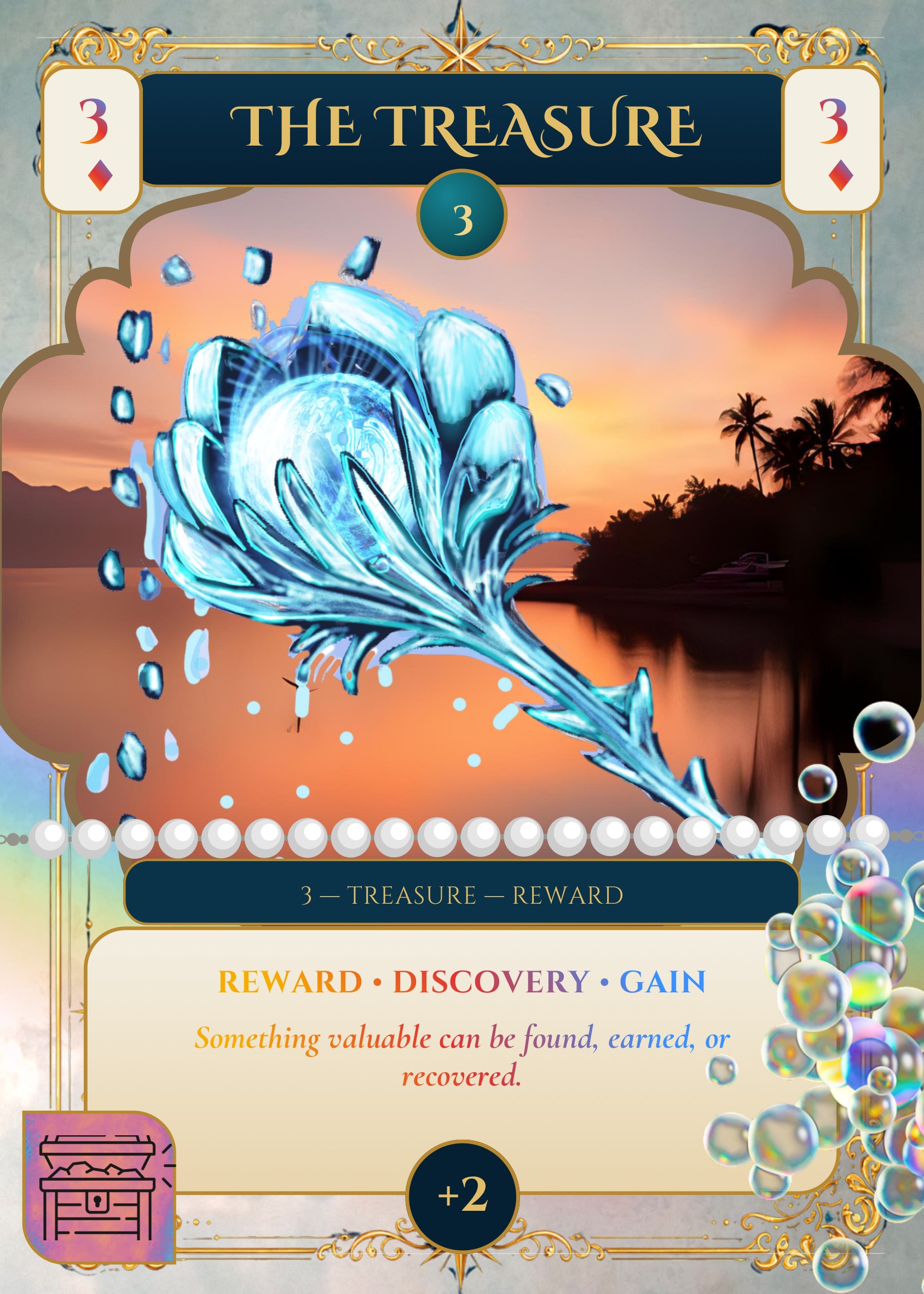 The Treasure card
