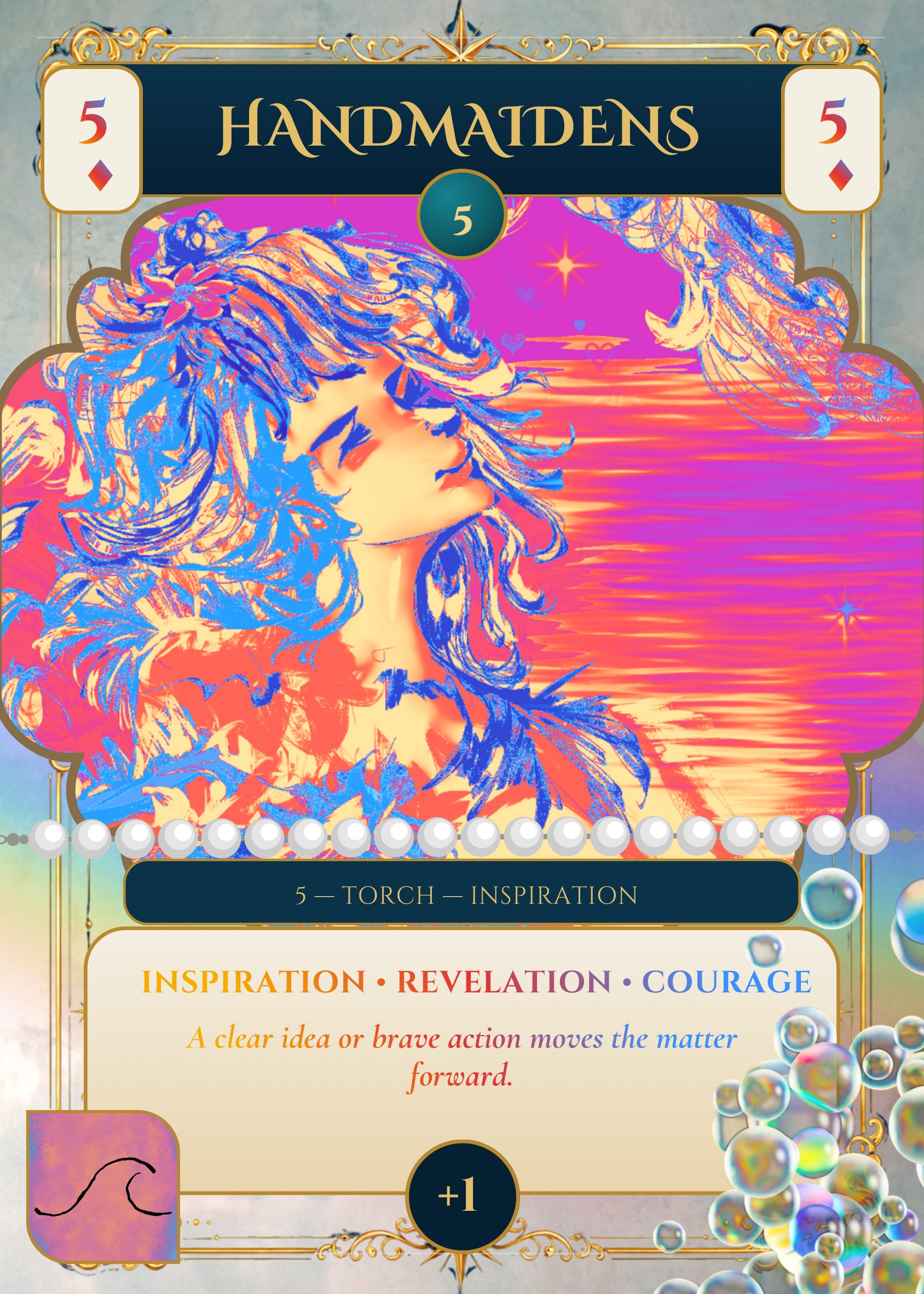 The Handmaidens card