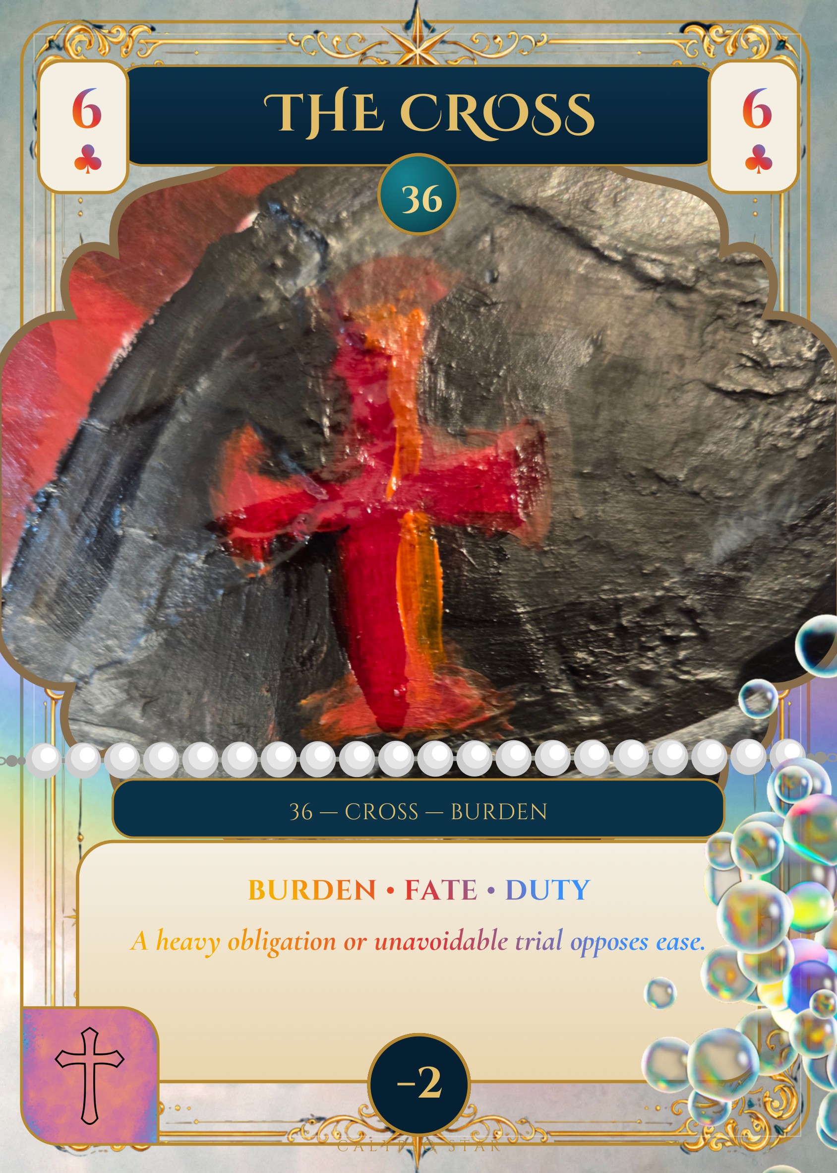 The Cross card