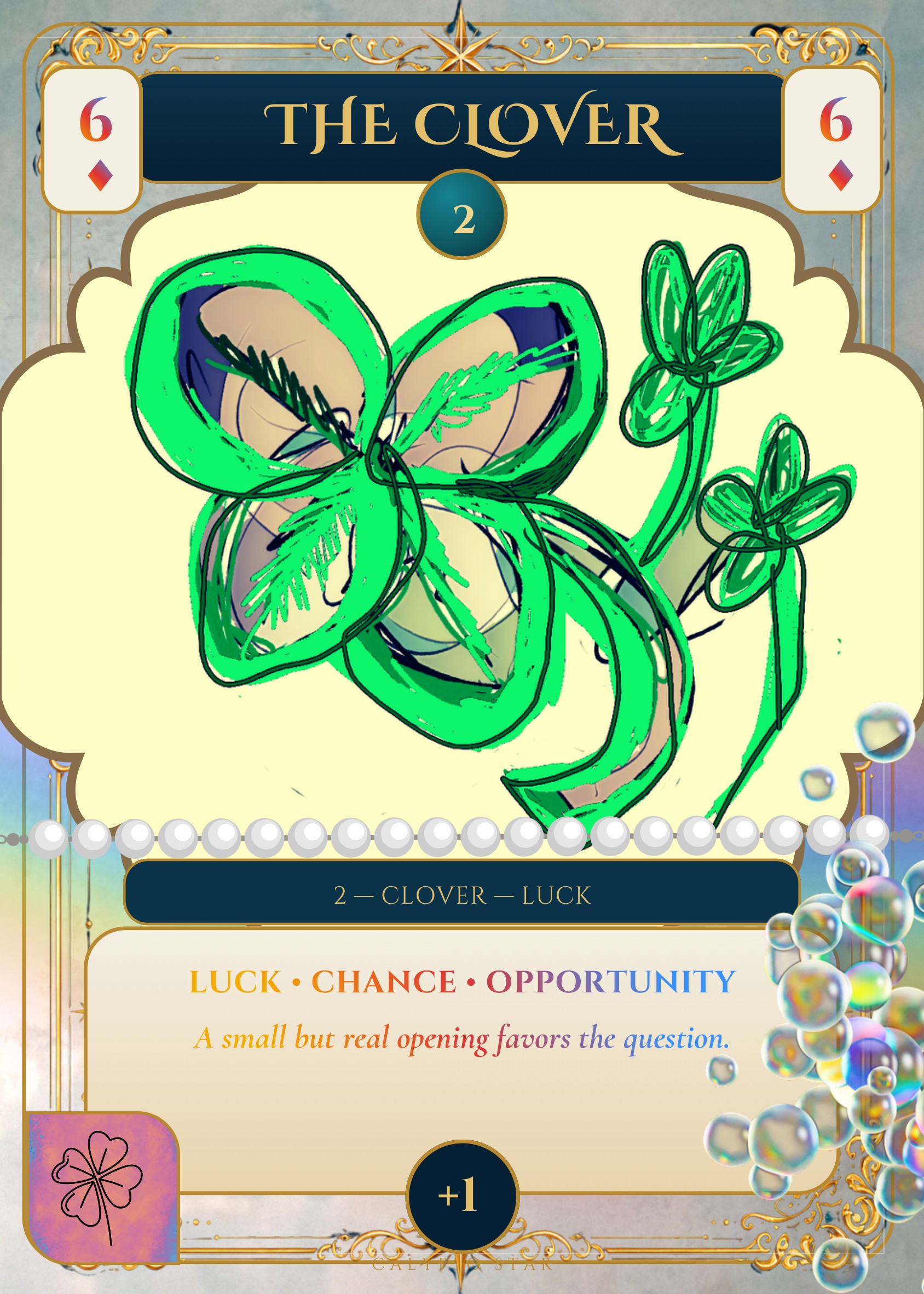 The Clover card