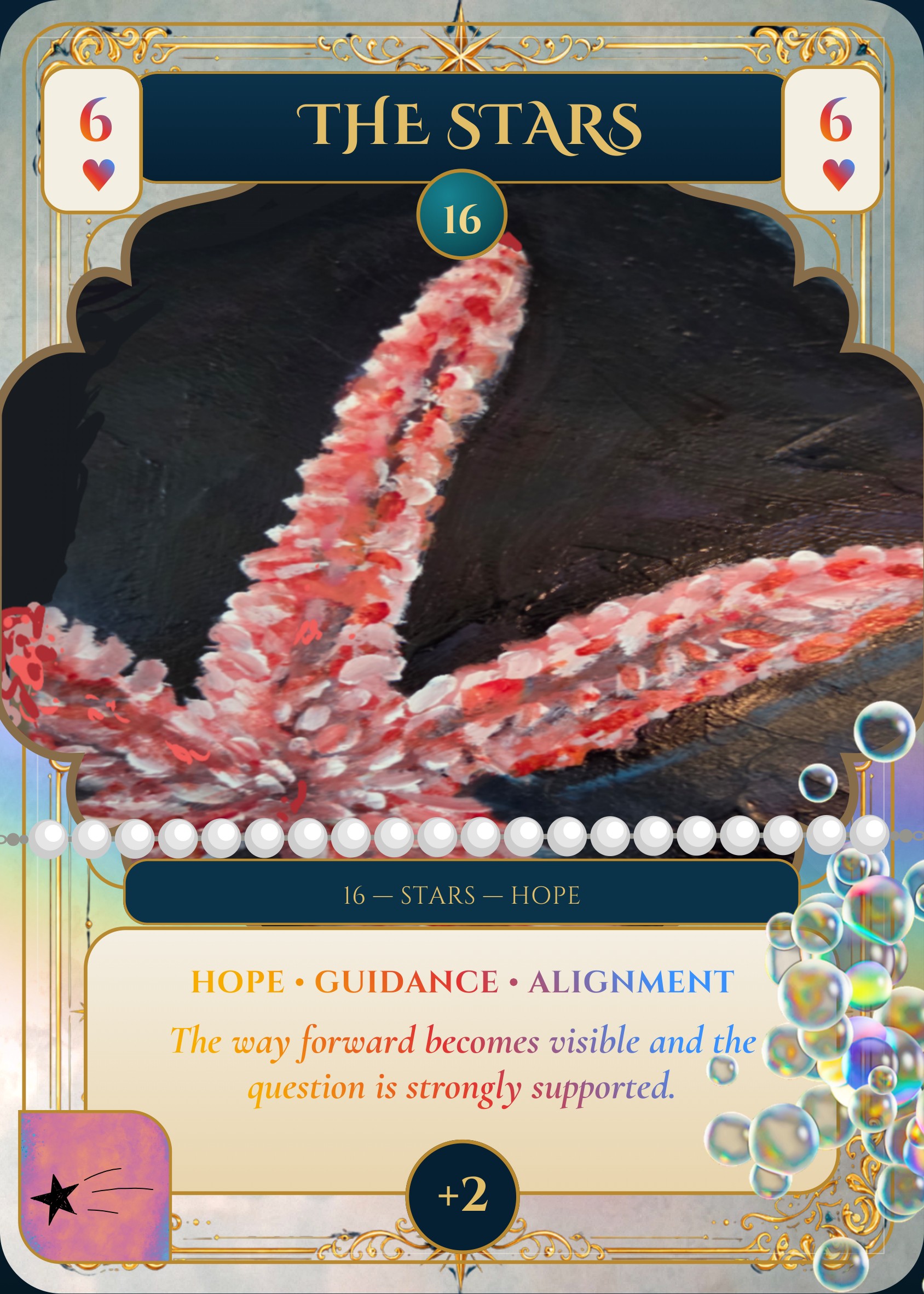 The Stars card