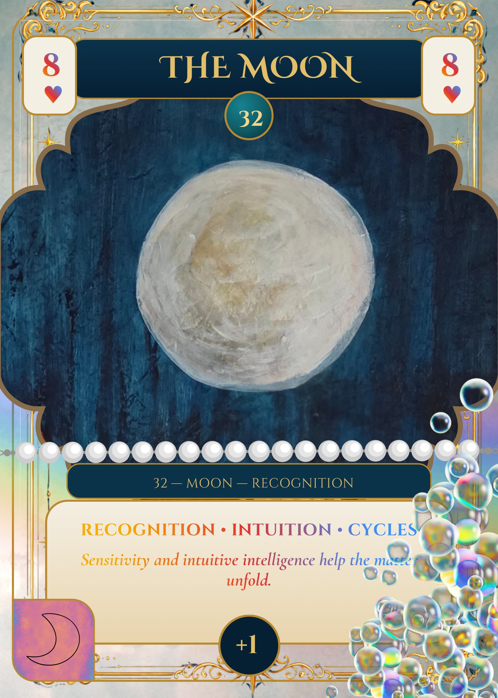 The Moon card