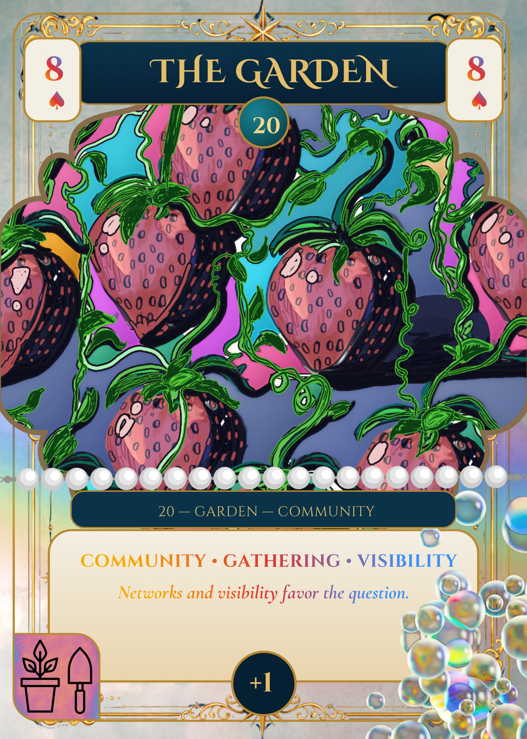 The Garden card