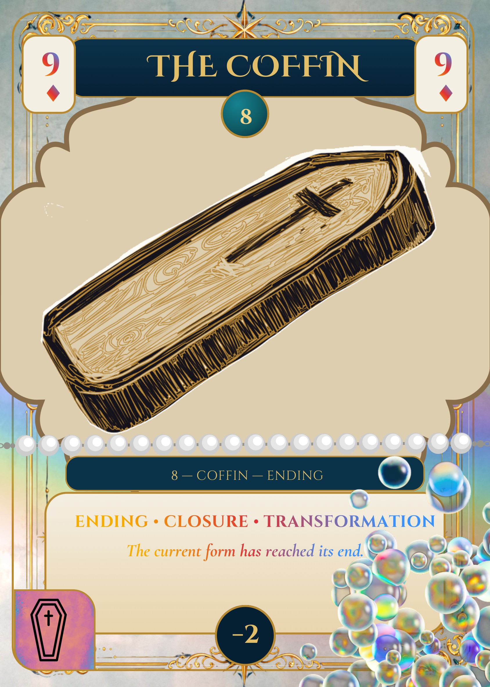 The Coffin card