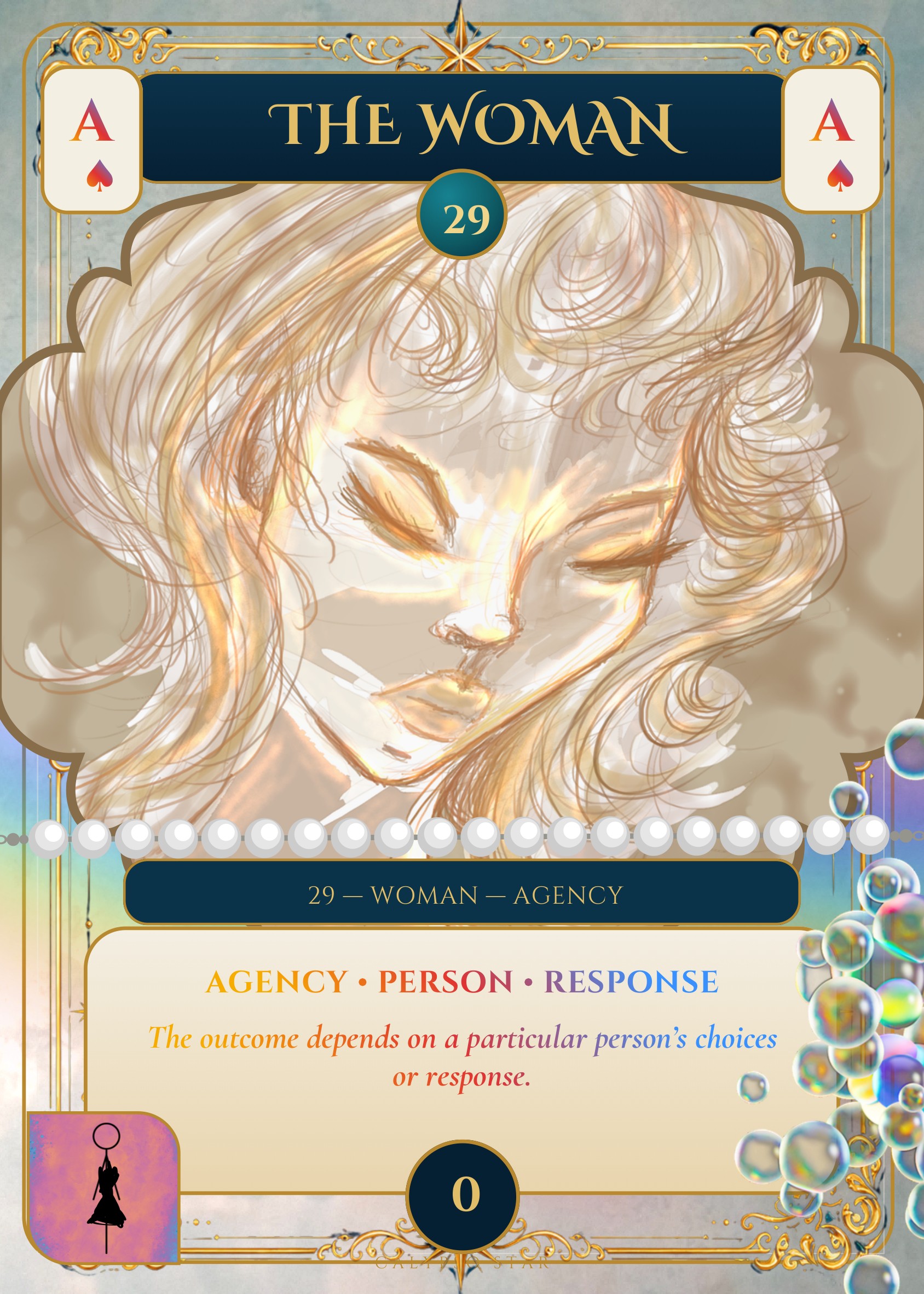 The Woman card