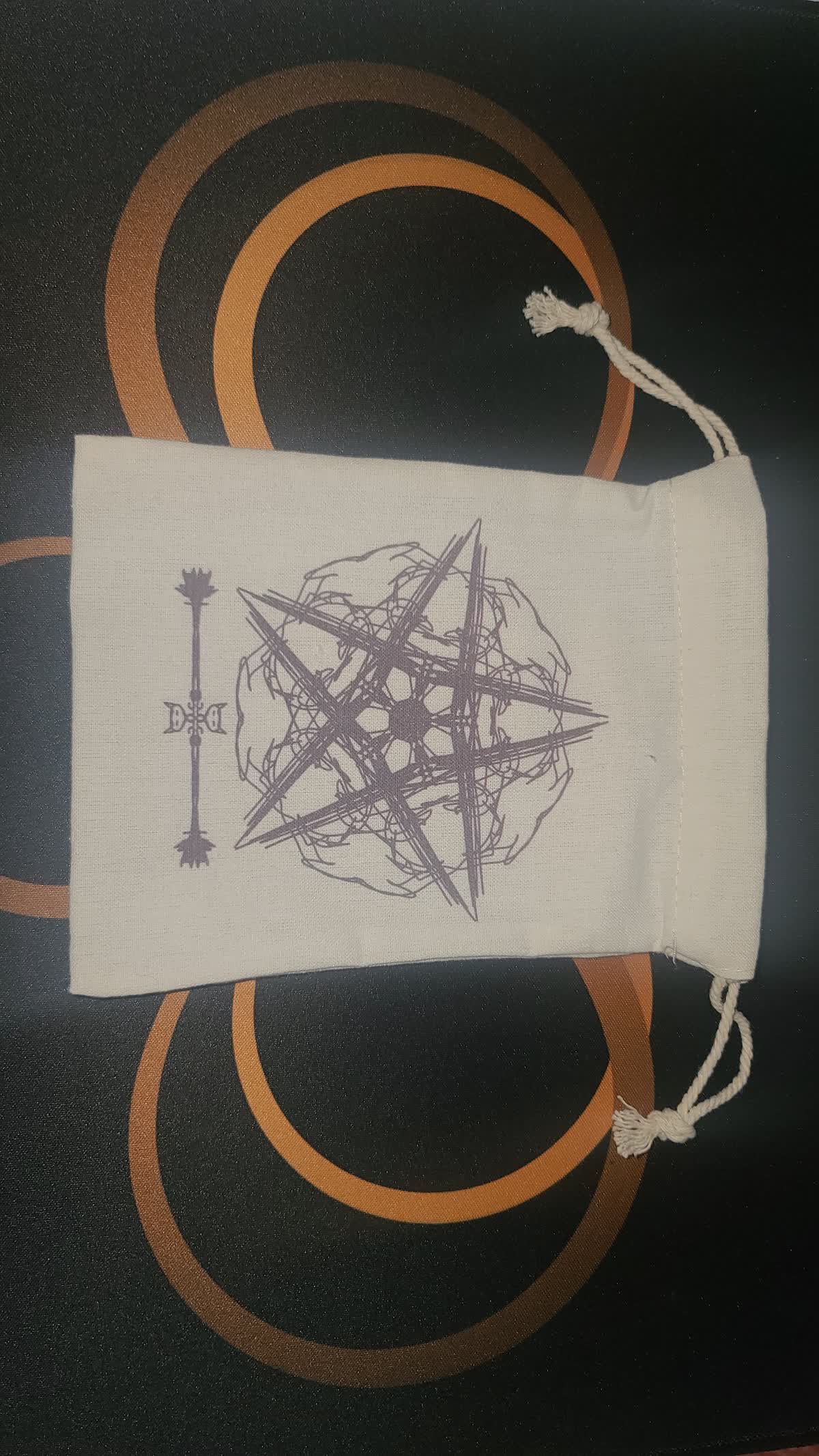 100% Organic Linen Tarot Bag