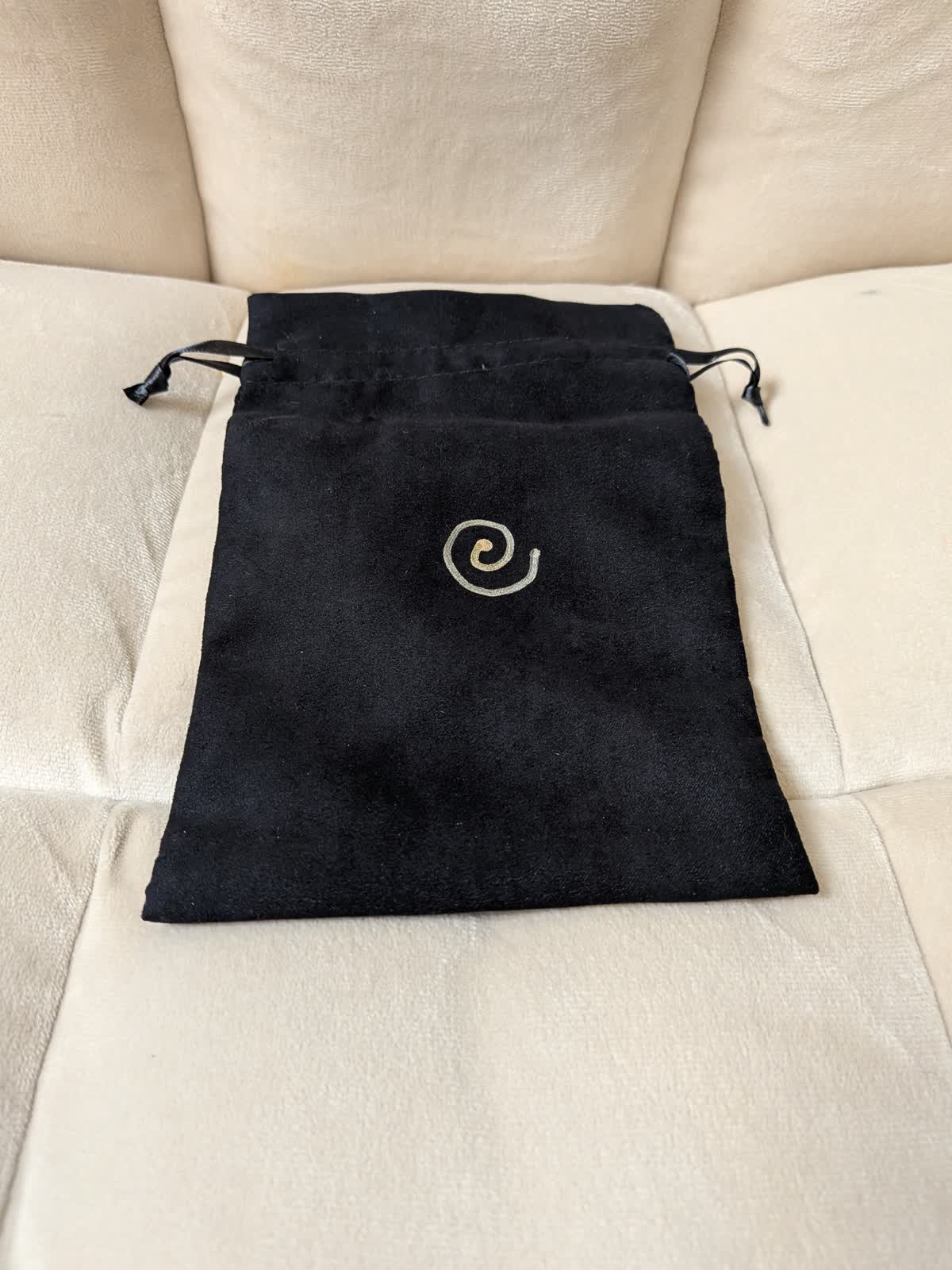 Soft Black Tarot Bag