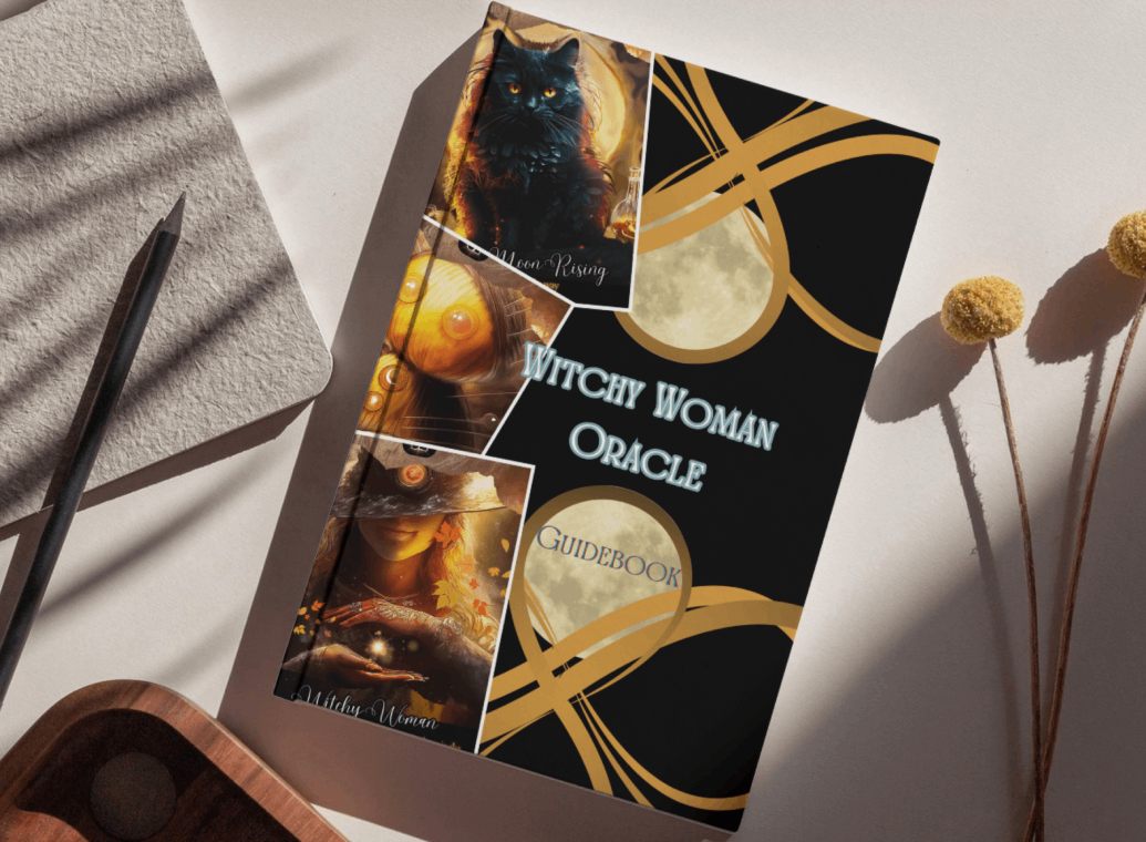 Witchy Woman Oracle Guidebook 6x9 Hardcover